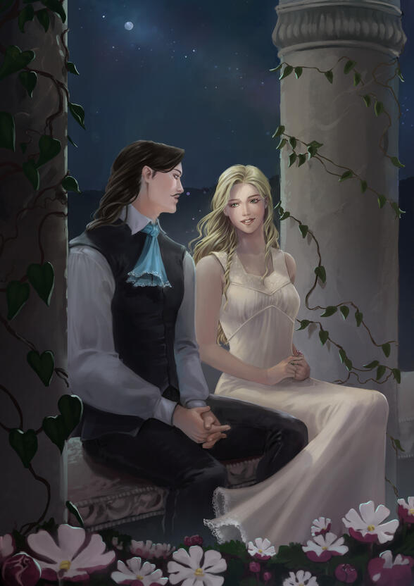 Couple full bodies detailed BG